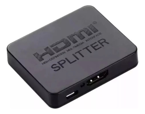 Adaptador Splitter Hdmi X2 - Duplica Imagen - 4k Activo