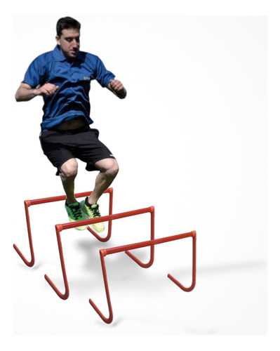 Set X3 Valla De Entrenamiento 30cm Salto Coordinacion Futbol