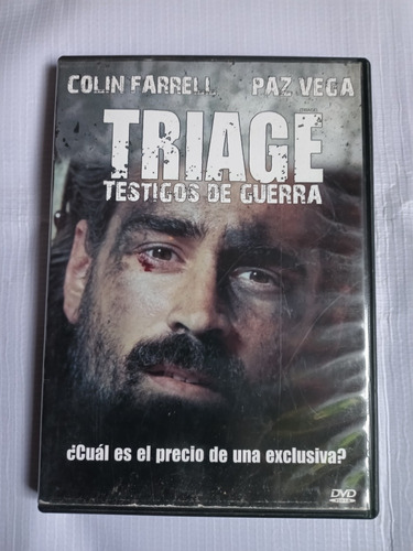 Triage Testigo De Guerra Película Dvd Original Drama Suspens