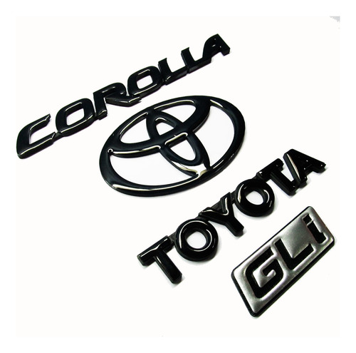 Emblemas Toyota Corolla Gli Insignias Pega 3m