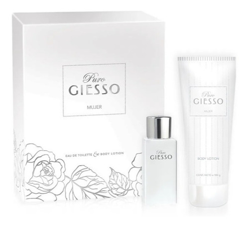 Perfume Giesso Puro Mujer X 50 Ml. + Body Lotion 100g