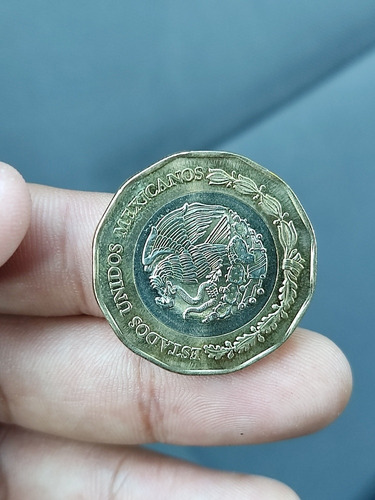 Moneda Conmemorativa De $20 Pesos De Emiliano Zapata