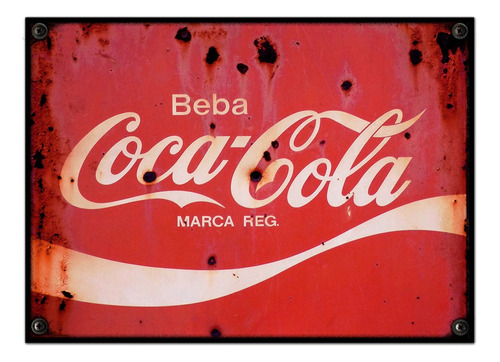 #60 - Cuadro Vintage 21 X 29 Cm / Coca Cola!