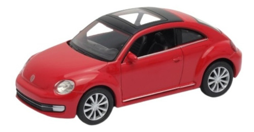 Imagen 1 de 1 de Volkswagen Beetle Rojo Miniatura Autos Escala