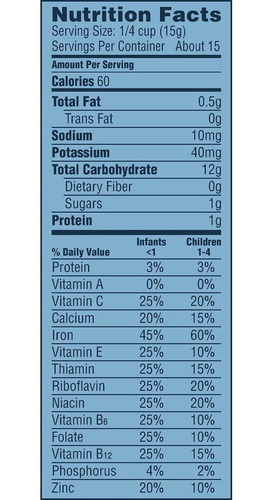 Gerber Dha Y Cereal Probiótico Un Solo Grano De Arroz Para B
