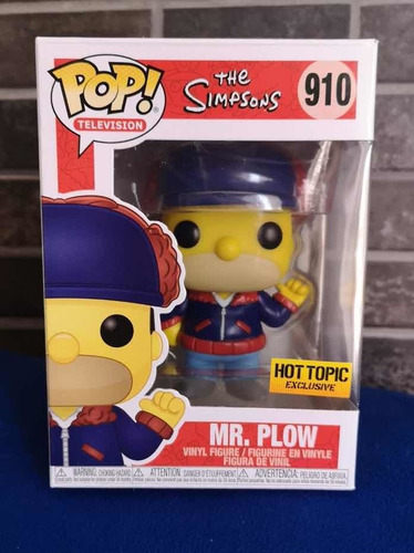 Funko Mr. Plow 910 Don Barredora The Simpsons Hot Topic Ht