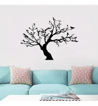 Comprar Vinilos Decorativos Vinil Pared Silueta Arbol Ramas Exten
