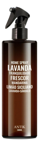 Home Spray Para Ambientes Lavanda 500ml - Antik