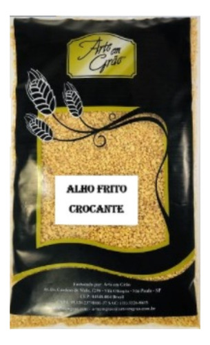 Alho Frito Super Crocante De Primeria Qualidade Pct 500gr