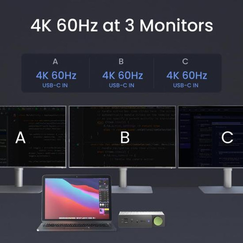 Estación De Acoplamiento Usb C 13 En 1 De Benq | Base Para J