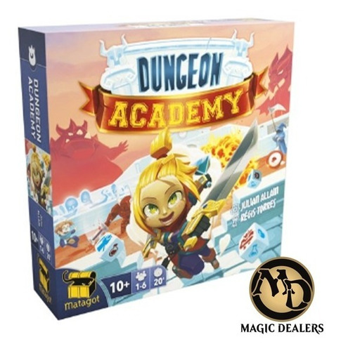 Imagen 1 de 6 de Dungeon Academy Juego De Mesa - Bureau Buro Familiar Español
