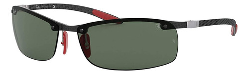 Ray-ban Rb8305m F005/71 Scuderia Ferrari Square Shape Gris