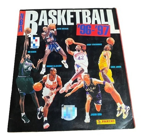 Álbum Nba Basketball Temp 96-97 Panini 100% Original
