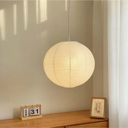 Lampara Papel Globo China 40cm + Kit Instalación Electrica