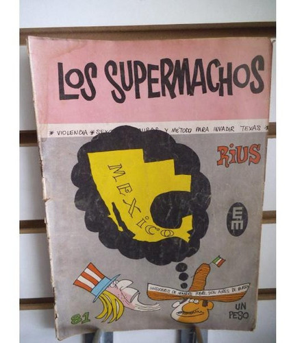 Comic Los Supermachos 81 Editorial Posada Vintage 