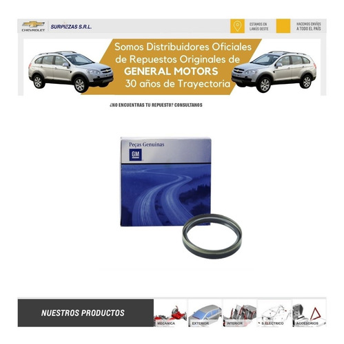 Imagen 5 de 10 de Reten Bancada Vectra 06/ Astra / Zaf /captiva Chevrolet