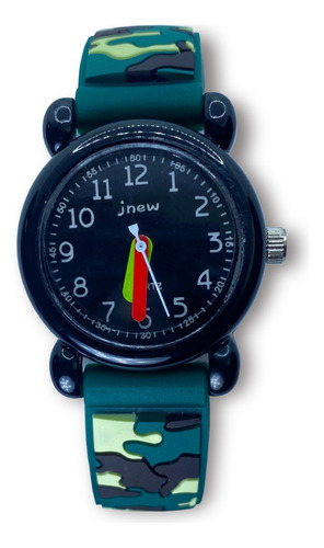 Reloj Sport Militar Para Niños Niñas Silicon Resistente R070