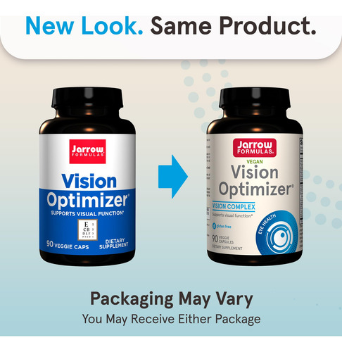 Jarrow Formulas Vision Optimizer Suplemento Visión 90 Caps