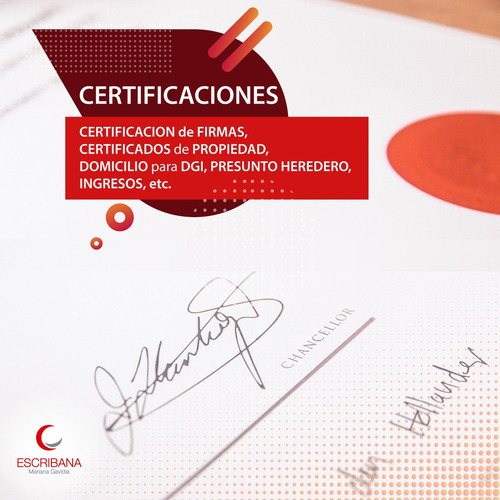 Imagen 5 de 6 de Escribana / Escribanía Agilidad Y Experiencia