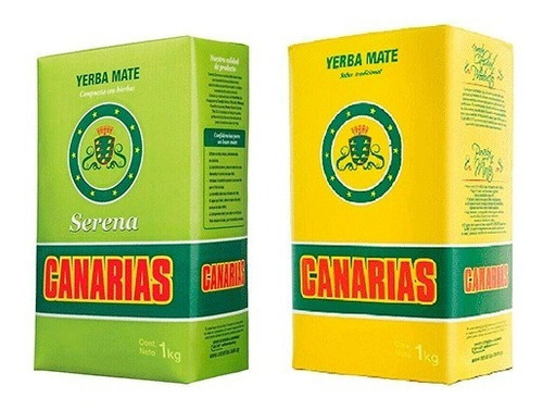 Canarias Tradicional Y Serena Yerba Mate Uruguaya 2 Kg Tkp