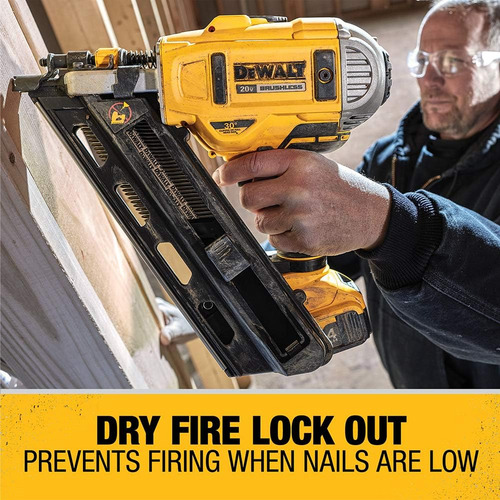 Clavadora Inalámbrica, Dewalt Dcn692m1, 30 Grados