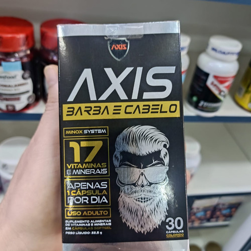 Barba E Cabelo Minox System 30 Cápsulas 17 Vitaminas