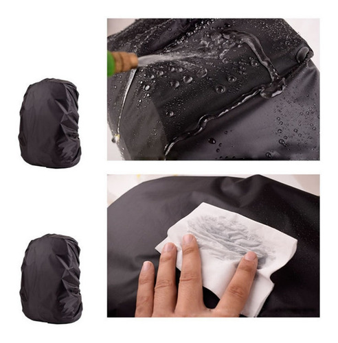 Imagen 4 de 6 de Cubierta Funda Impermeable Para Mochila