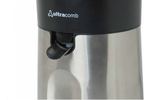 Imagen 2 de 4 de Exprimidor eléctrico Ultracomb EX-2300 85W plateado 220V