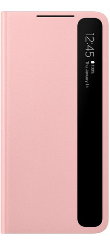 Capa Samsung Clear View Galaxy S21 Plus 6.7 G996 Rosa