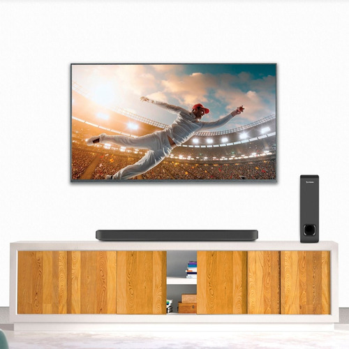 Imagen 2 de 2 de Barra De Sonido Con Subwoofer Para Tv De 900 Wpmpo Bluetooth