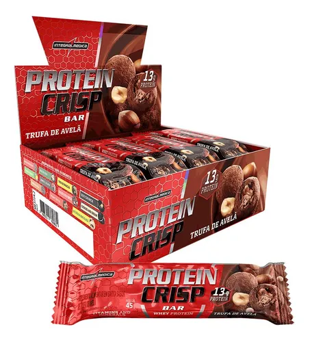 Protein Crisp Bar Trufa de Avelã 12 und Integralmédica