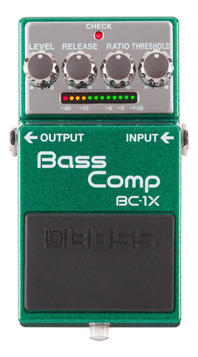 Boss Bc-1x Bass Compressor Pedal Compacto Premium Para Bajo