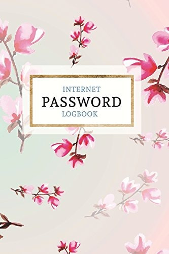 Internet Password Logbook Keep Your Passwords Organized In S