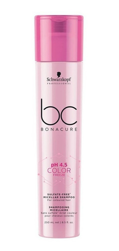 Imagem 1 de 2 de Shampoo Sem Sulfato Ph 4.5 Color Freeze Bc Schwarzkopf 250ml