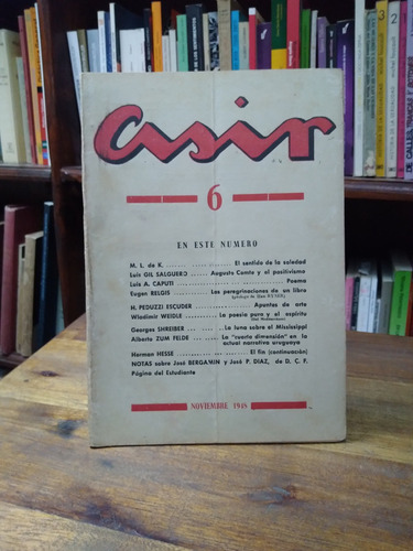 Asir. Revista Literaria Nº 6 (uruguay)