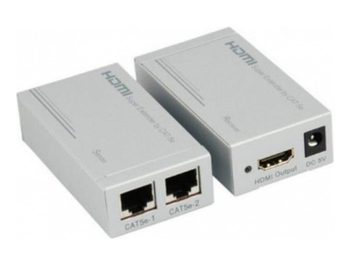 Extensor Activo Hdmi Vía 2 Ethernet Trautech 60mts