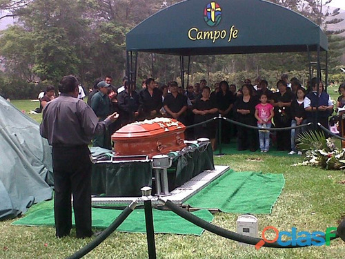 Traspaso - Plan Funerario Superior Campo Fe Puente Piedra