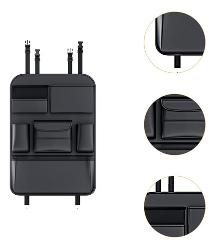 Organizador De Asiento Trasero De Coche, Bolsillo De Malla,