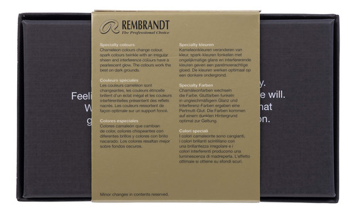 Acuarelas Tarens Rembrandt T0583-8691 Set De 12 Colores