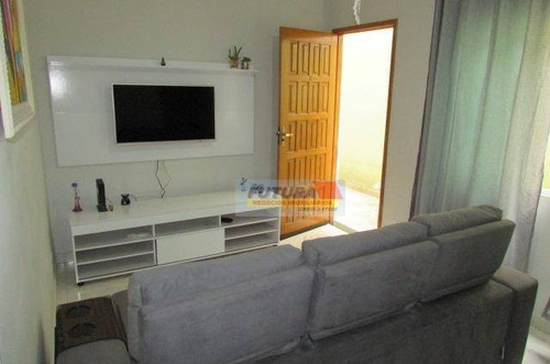 Imagem 3 de 28 de Casa Com 2 Dormitórios À Venda, 54 M² Por R$ 260.000,00 - Vila Cascatinha - São Vicente/sp - Ca0440