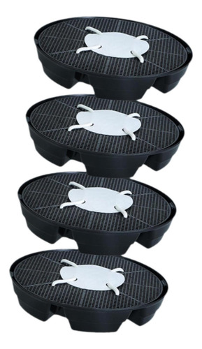 4 Platillos Autorriego Para Plantas, Resistentes, Para Base