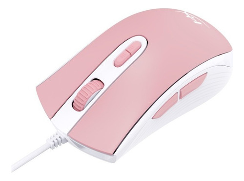 Mouse Gaming Hyperx Pulsefire Core Color Blanco Y Rosa Blanco/rosa
