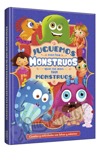 Libro Juguemos Con Los Monstruos Cuentos Con Páginas Pizarra