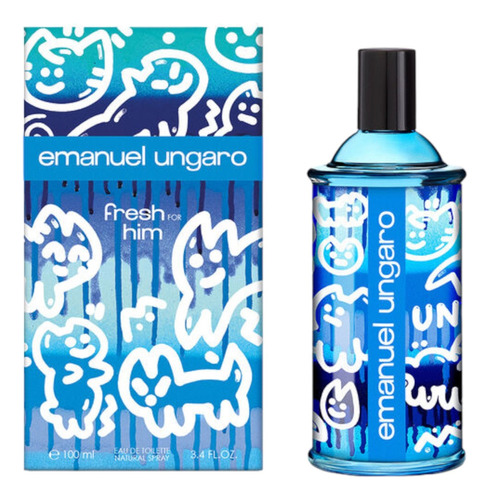 Emanuel Ungaro Fresh Edt 100ml Hombre - Avinari