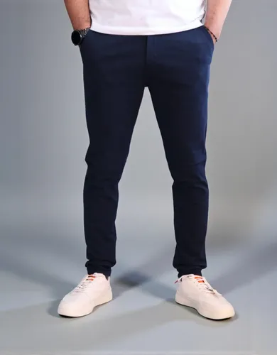 Pantalon Skinny De Gabardina Strech John Silver Para Hombre