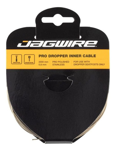 Dropper Inner Cablepro Pulido Inoxidable0.8 X 2000 Mm S...