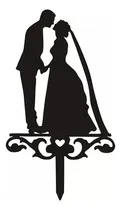 Comprar Cake Topper Adorno Torta - Pareja Casamiento Boda 8