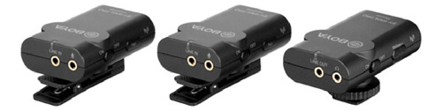 Microfone Lapela Sem Fio Canal Duplo Bywm4 Pro K2 Boya