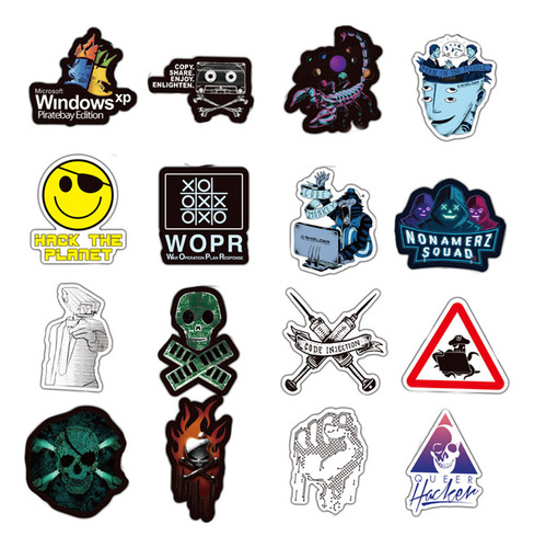 Adesivos De Programação Para Hackers, Adesivos De Computador