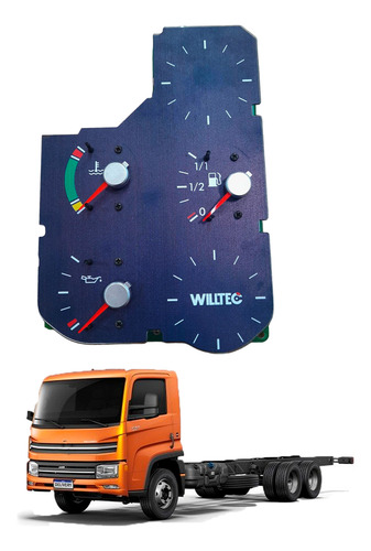 Instrumento Combinado Painel 24v Azul Vw Motores Eletronicos